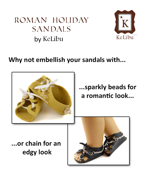 sandals for 18 inch dolls