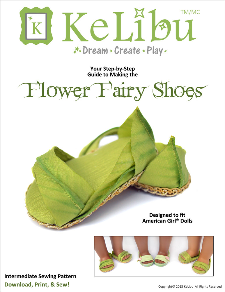 fairy shoes for 18 inch dolls