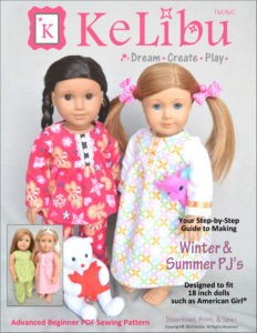 pajamas for 18 inch dolls