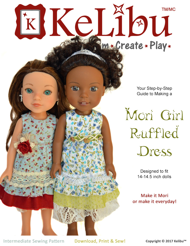 Mori Girl dress for 14-14.5 inch dolls