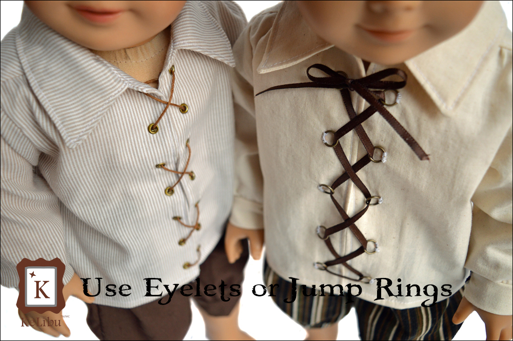 pirate shirt for 18 inch dolls