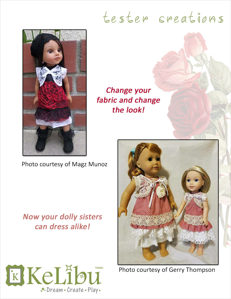 Mori Girl Shrug for 14-14.5 inch dolls