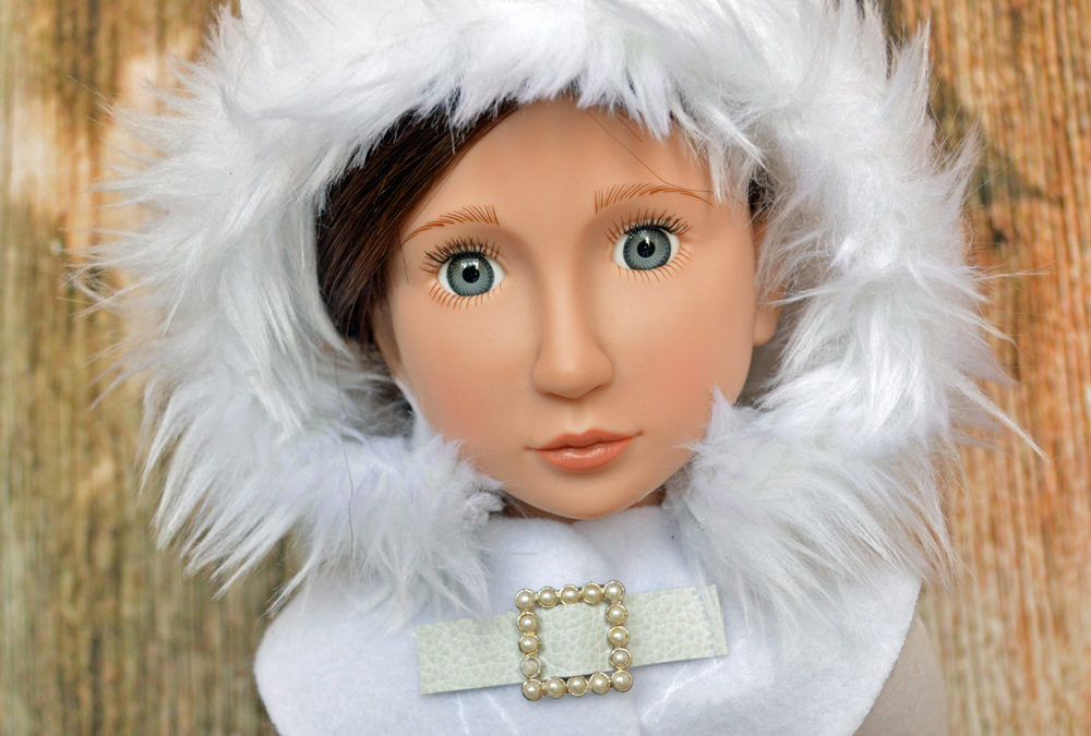 Add a Faux Fur Fringe to your Woodland Elf Hood!